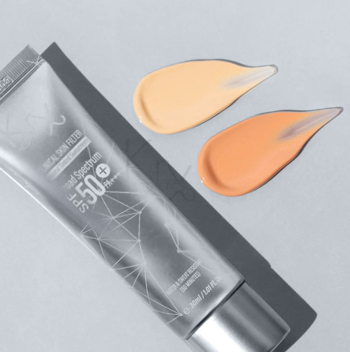 CLINICAL SKIN FILTER TINTED SUNSCREEN SPF 50 РА+++ L/M, тон светлый телесный, 30 гр.