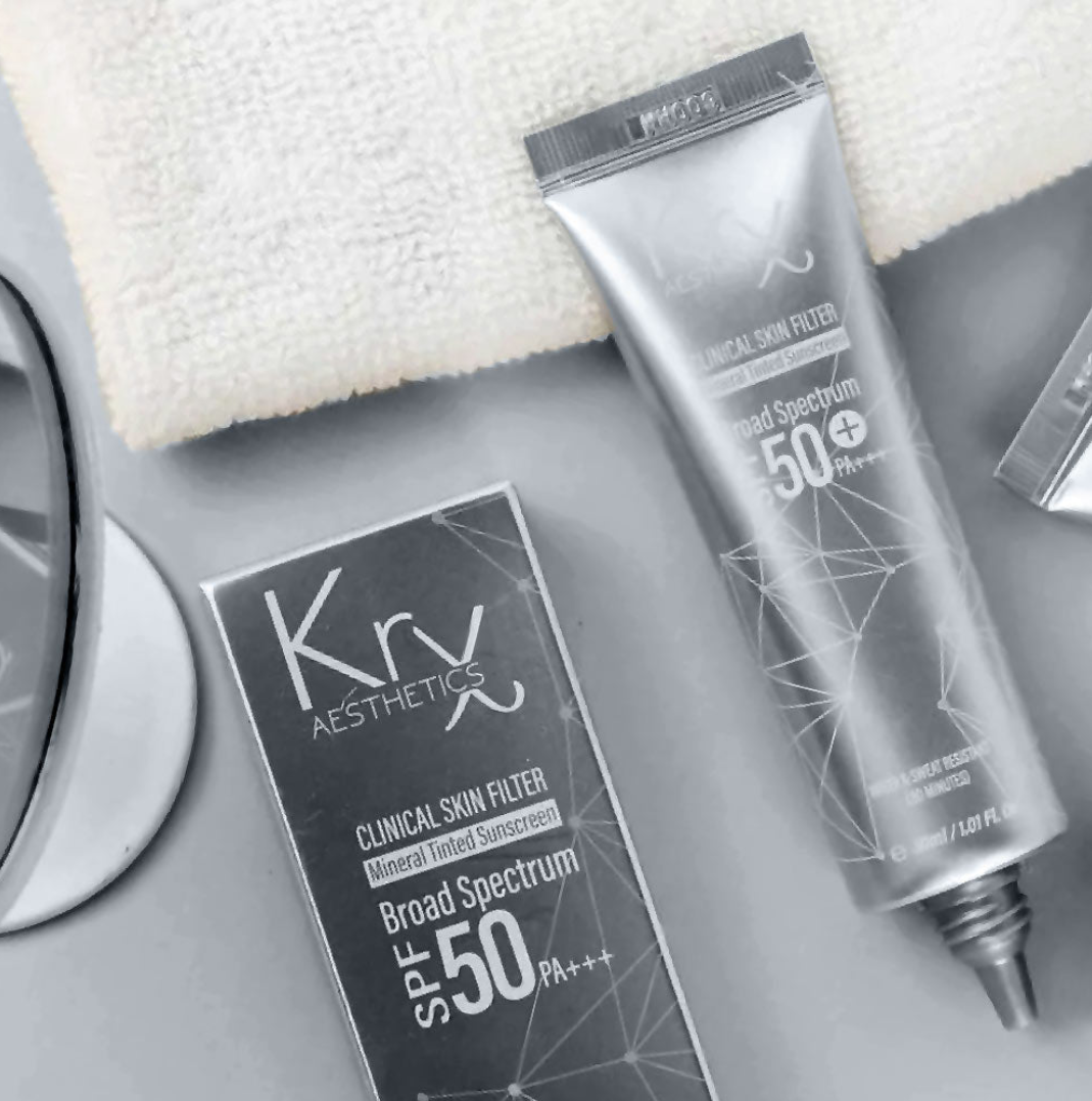 CLINICAL SKIN FILTER TINTED SUNSCREEN SPF 50 РА+++ L/M, тон светлый телесный, 30 гр.
