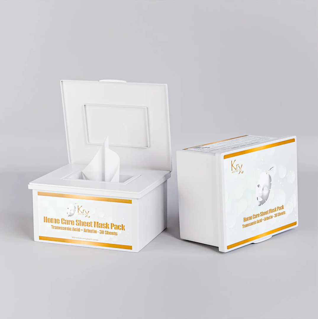TRANEXAMIC ACID + ARBUTIN SHEET MASK PACK 30 масок