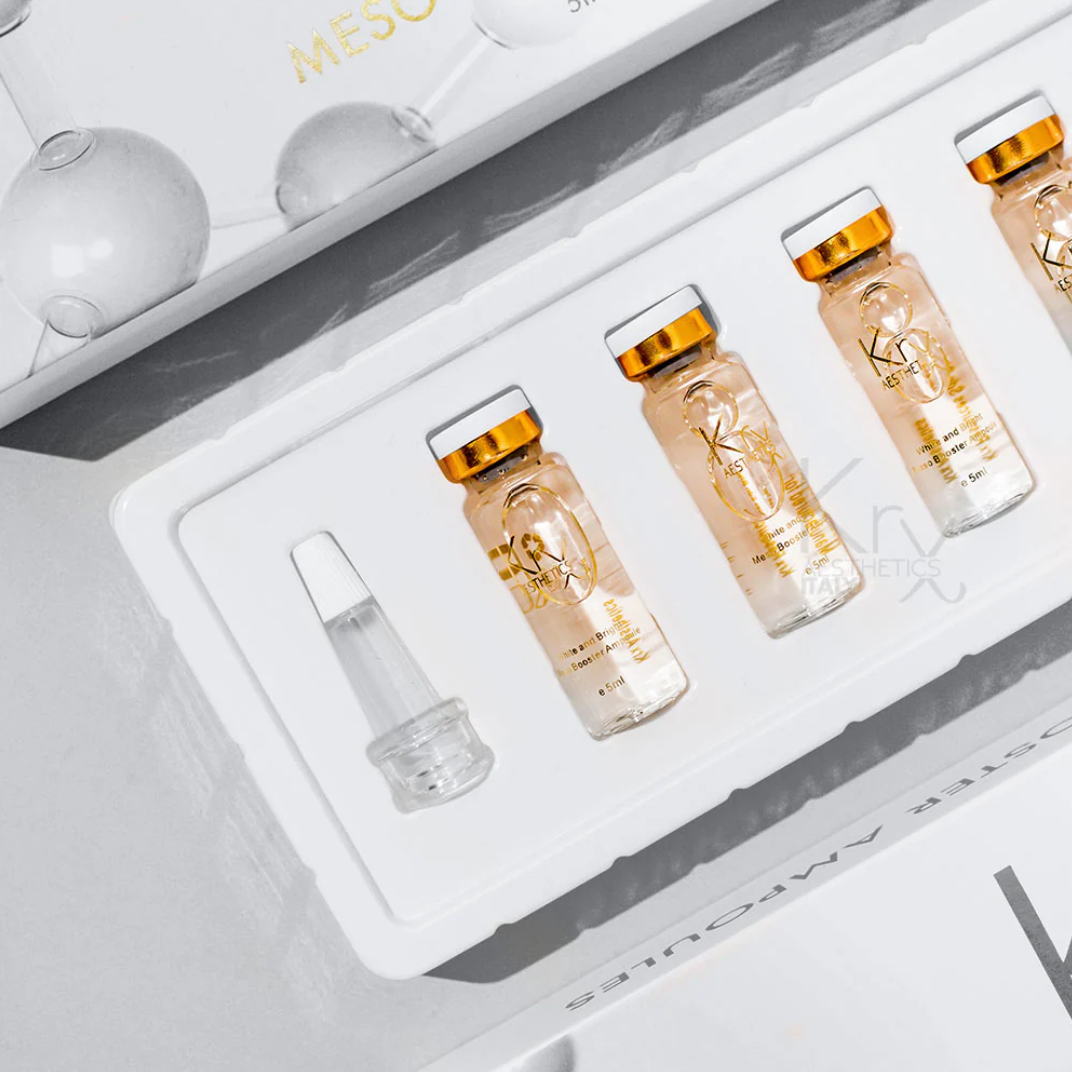 WHITE AND BRIGHT MESO BOOSTER AMPOULE 5 ampoules × 5 ml